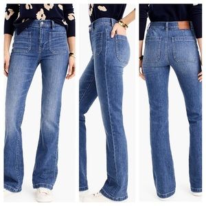 J Crew Patch Pocket Jeans